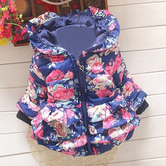 🌼🌷Girls Puffer Coat🌷🌼 - Picture 1 of 8